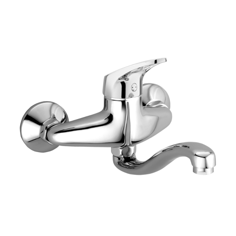 Monocommande évier BRUMA mur MUSTANG (116 055 1cr)