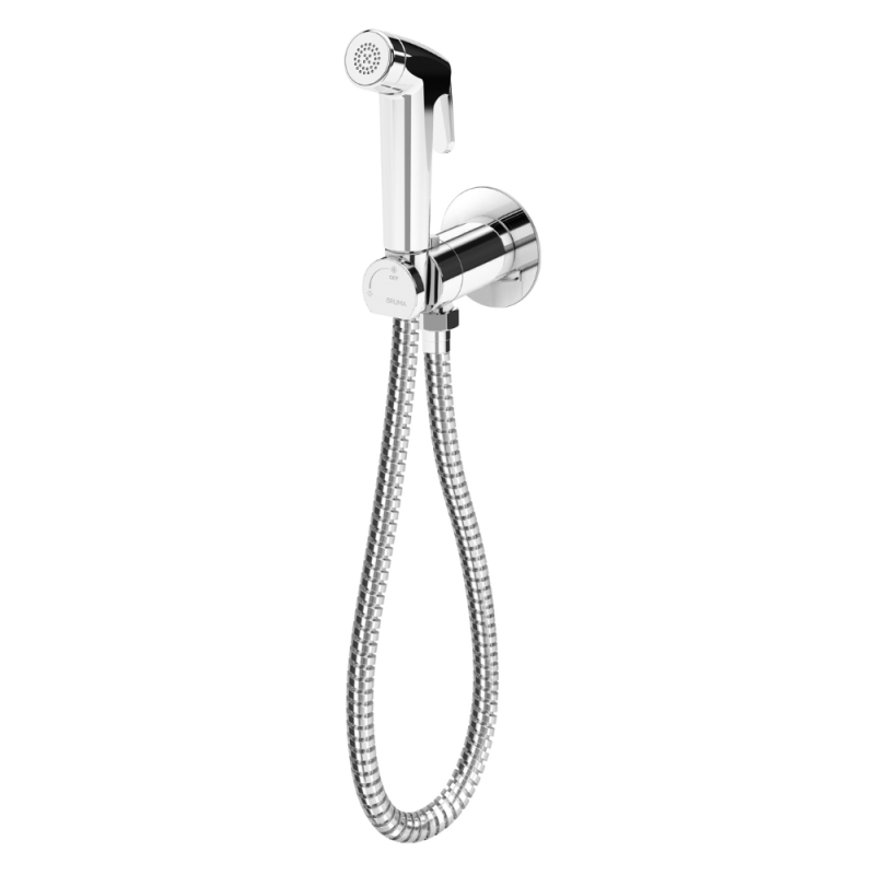 Misturadora para bidé WC, abertura progressiva 180º. Chuveiro em ABS BRUMA ELO - 145 110 2CR