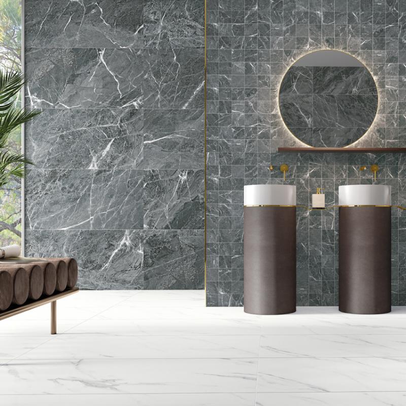 Pavimento Cerâmico 60x120R Recer Mastery Retificado Natural (1ª)