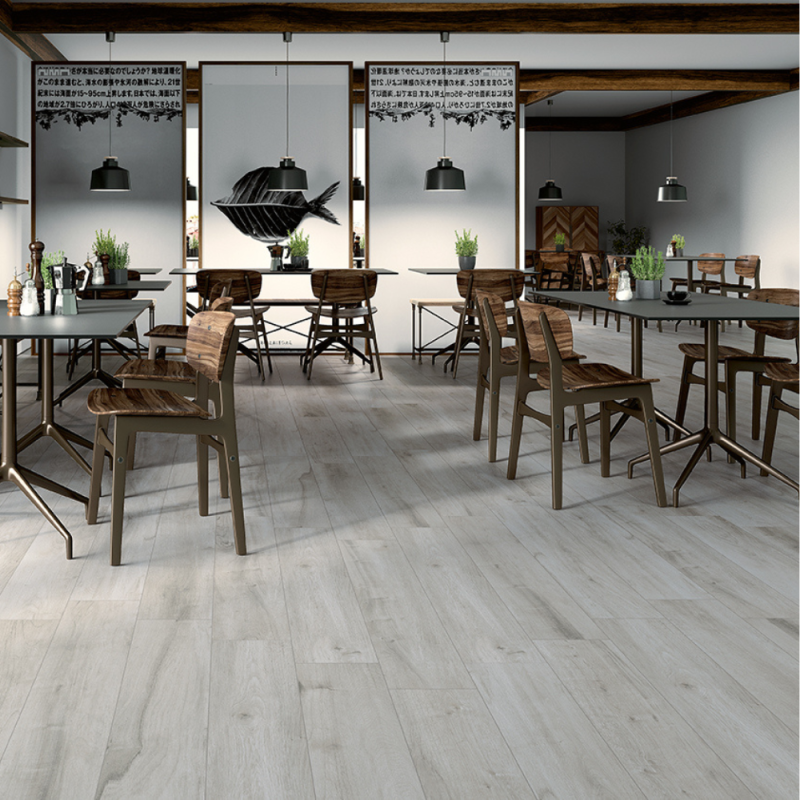 Pavimento Cerâmico 20x120R RECER Live Grey Fossil Natural