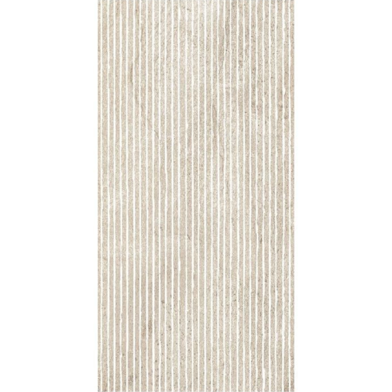 Revestimiento CERTECA 20x40 STONE DEC CREAM (1ª) Mate