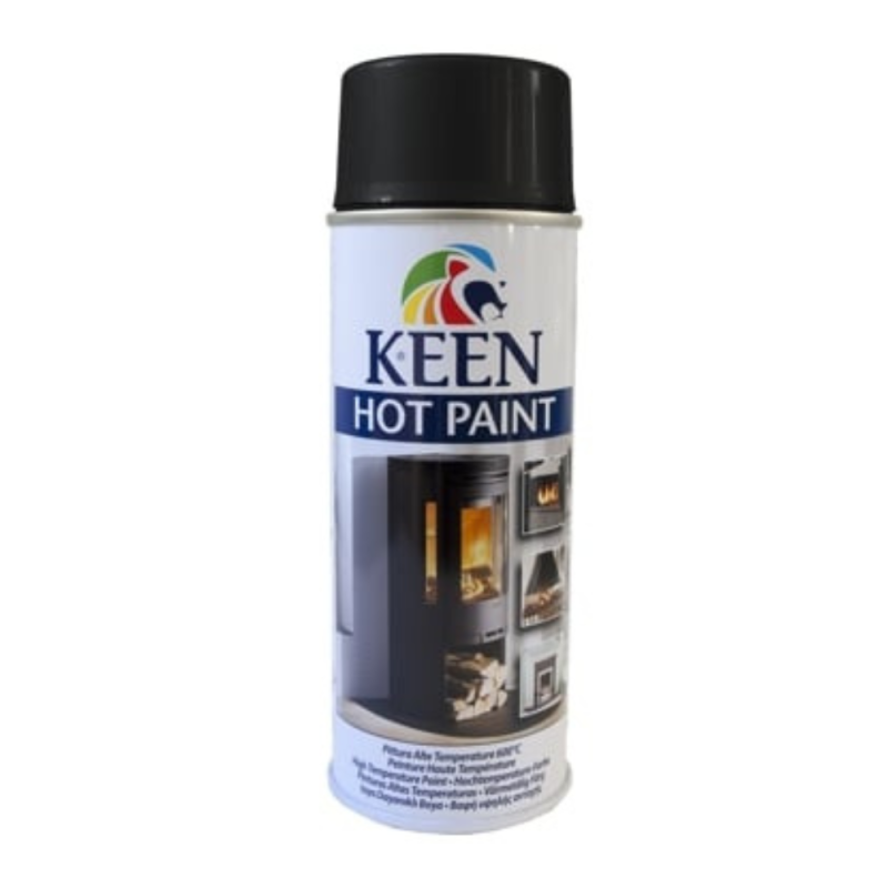 Spray KEEN Haute Température Noir Mat (KV/31001)