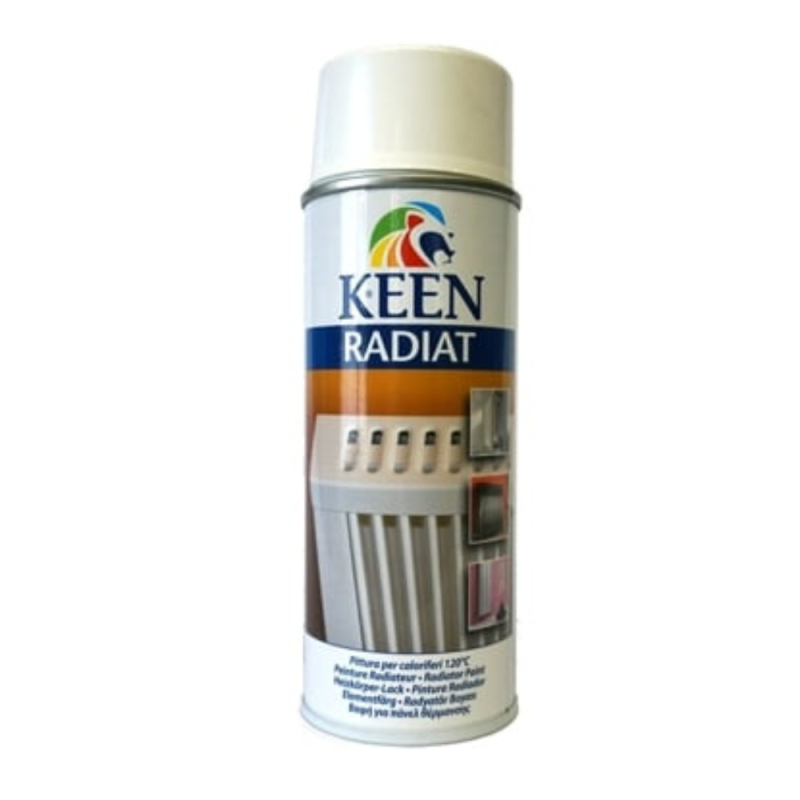 Spray KEEN Radiateurs Blanc Brillant 120ºC (KV 36202)