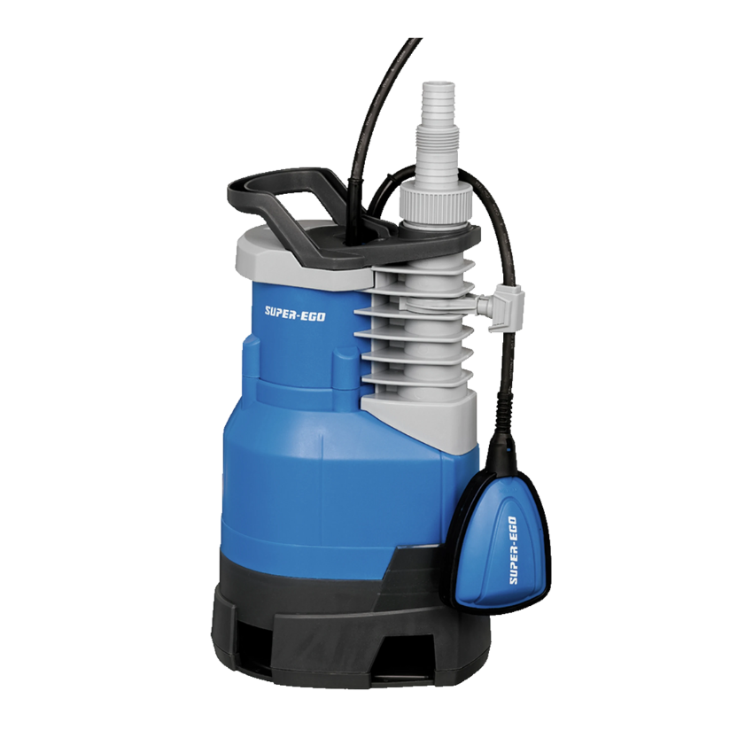 Bomba Submersível de Drenagem Águas Sujas Super-Ego BTS-135 750W 13500 l/h