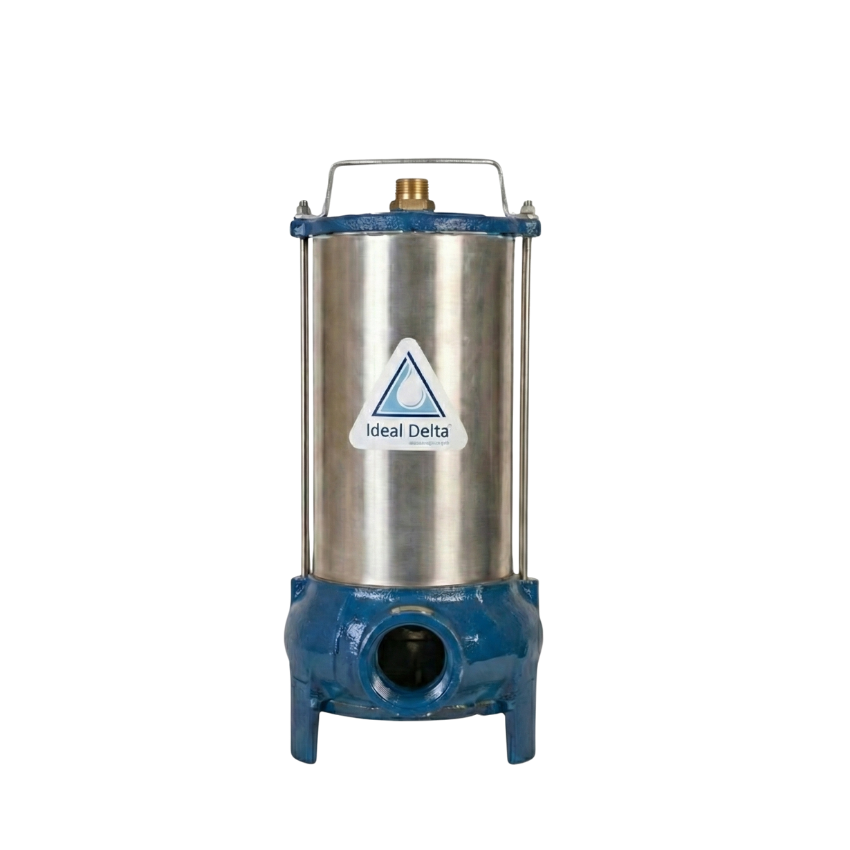 Eletrobomba Submersível de Drenagem Delta SP 105 N-V 1.0HP Vortex sem Bóia