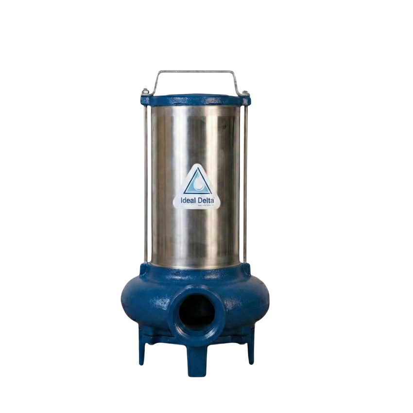 Eletrobomba Submersível de Drenagem Delta SP 150 N-V 1.5HP Vortex sem Bóia