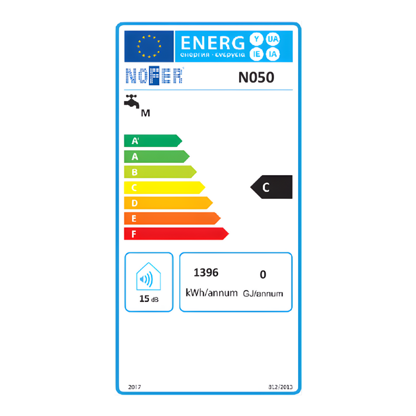 Termoacumulador 50L Nofer N