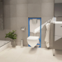 Estrutura com Autoclismo Grohe e Triturador SFA Saniwall Pro Up - WALLPROUPSTDAC