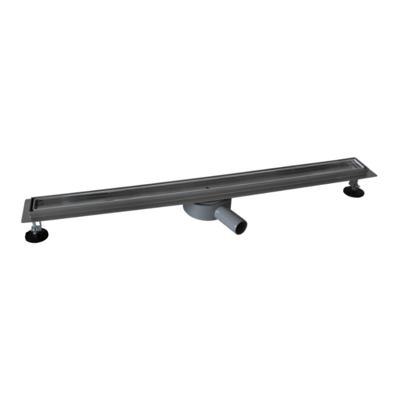 Sifão de Duche Italiano Aço Inoxidável 800x65 mm - Grelha Oculta