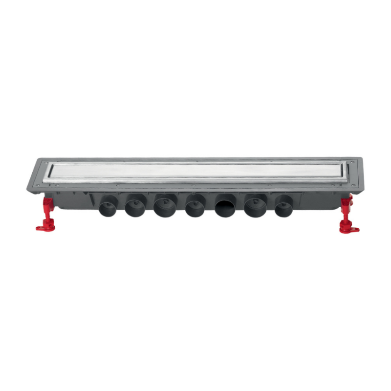 Sifão de Duche Italiano Aço Inoxidável 800x150 mm Wirquin Venisio Expert