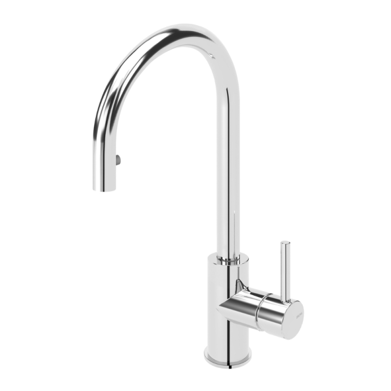 Monocomando de lava loiça, bica giratória, perlator extraível Bruma Ginger - 107 054 2CR