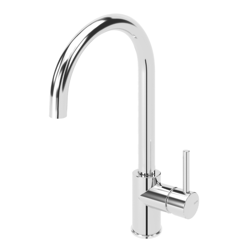 Monocomando de lava loiça, bica giratória Bruma Basil - 122 700 6CR