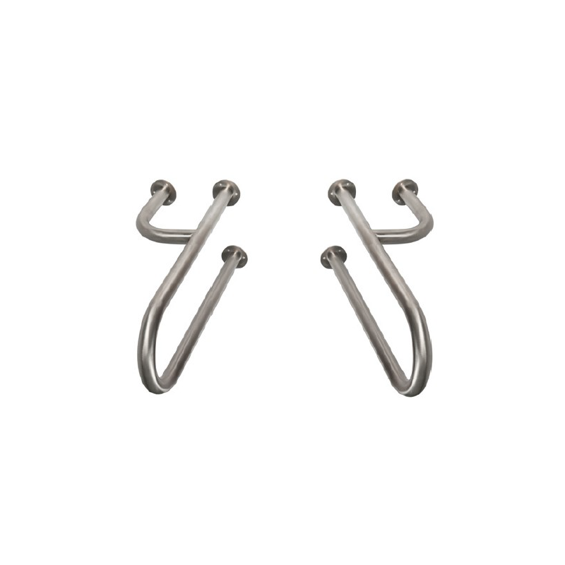 Barra de Apoio Fixa em Inox para sanita e lavatório