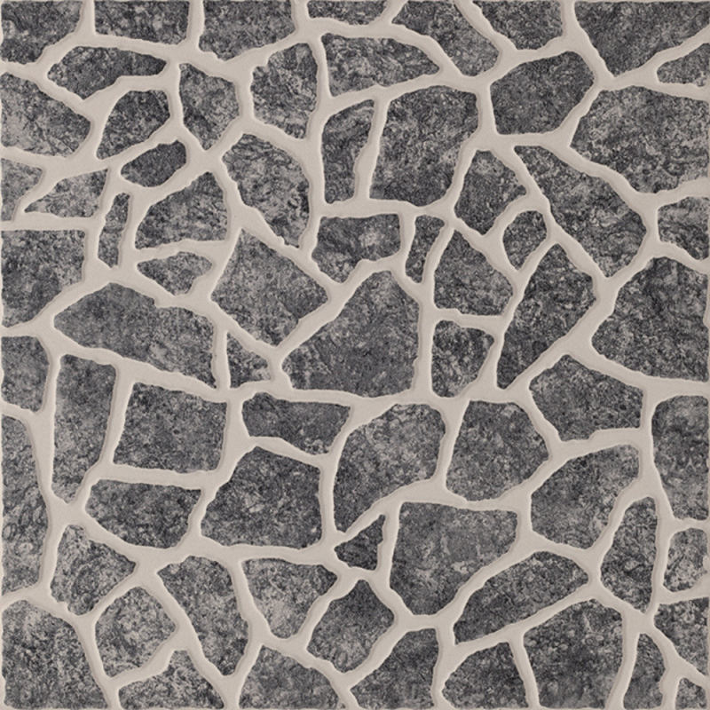 Pavimento Cerâmico 33×33 GRESCO Açoreana Black Natural