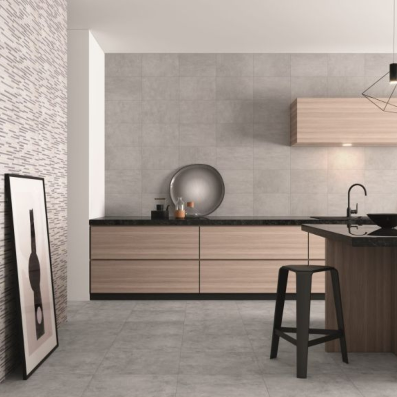 Floor ATLANTICER 45x45 STORM BASIC GREY 1ª