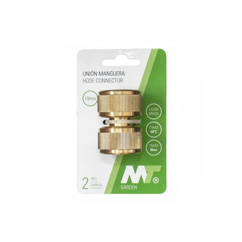 Reparador/Ligador de Mangueira Latão MT GARDEN 19mm