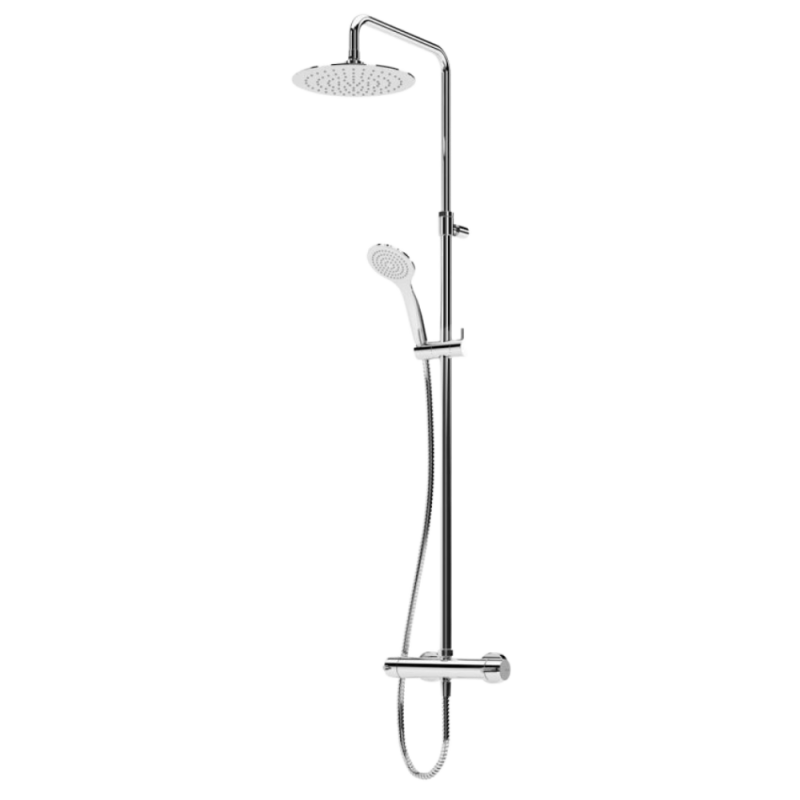Cojunto de Duche Ajustável Cromado BRUMA LUSITANO