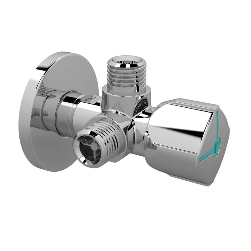 Dual Angle Valve ARCO VITAC A80 TWIN 1/2Mx1/2Mx1/2M