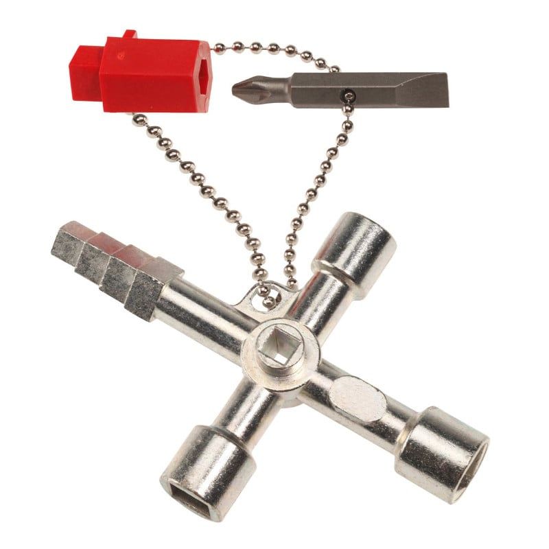 Chave Universal para Construção VIRAX (6 Pontas)