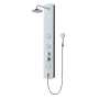 RUBICER Tempered Glass Shower Column White (RCLB159B)