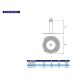 Boca de Drenaje 36101 para tubo PVC D90