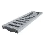Channel Grate REDI PVC 130x500 gray