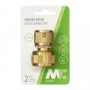 MT GARDEN Brass Hose Connector 15mm