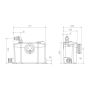 Sanitary grinder SFA SANIPRO (5MTS 1+2 Lat)