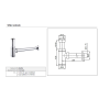 Cylindrical Bottle Siphon LUSO VDA Chrome