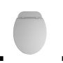 Toilet Seat PP ALGARVE white