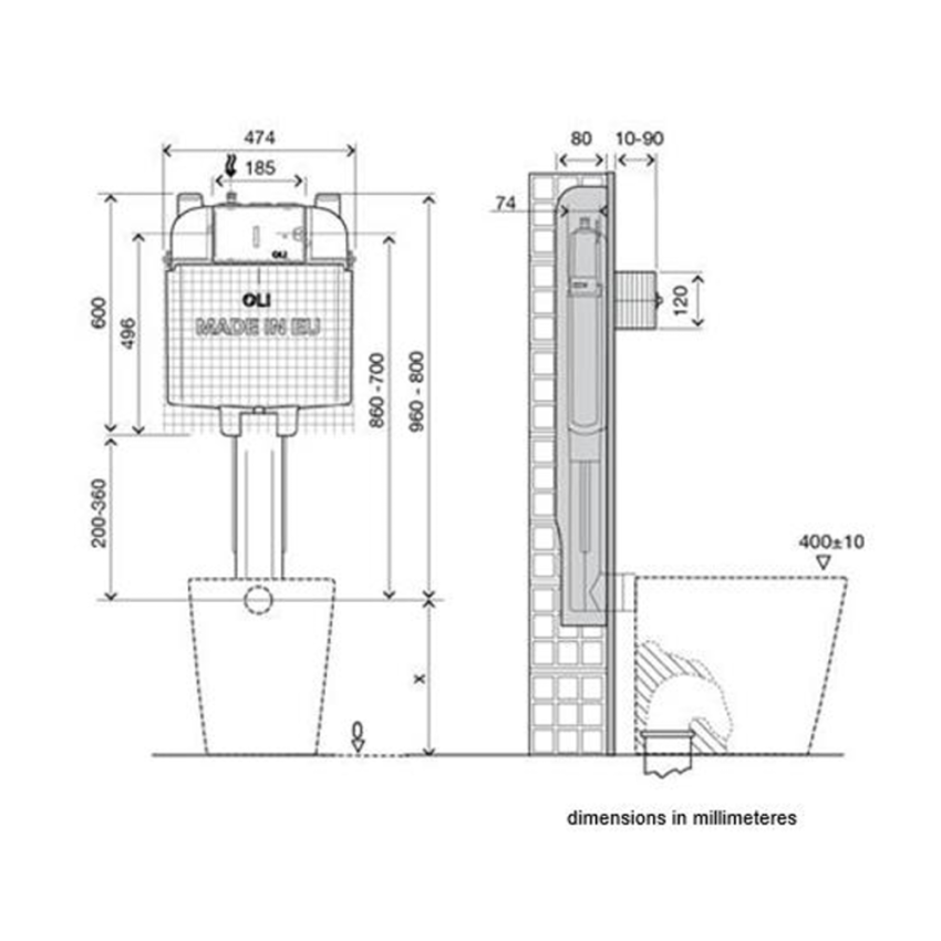 Interior Flush OLI74