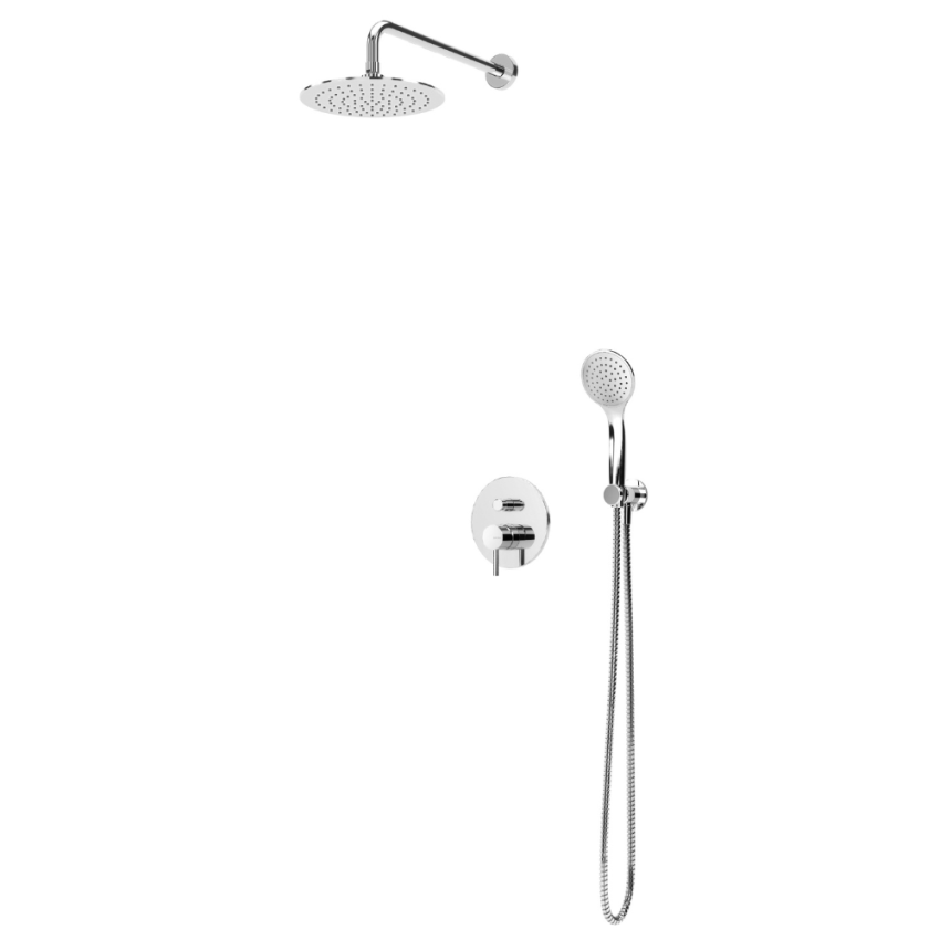BRUMA Built-in Shower System LUSITANO, ABS Shower D230