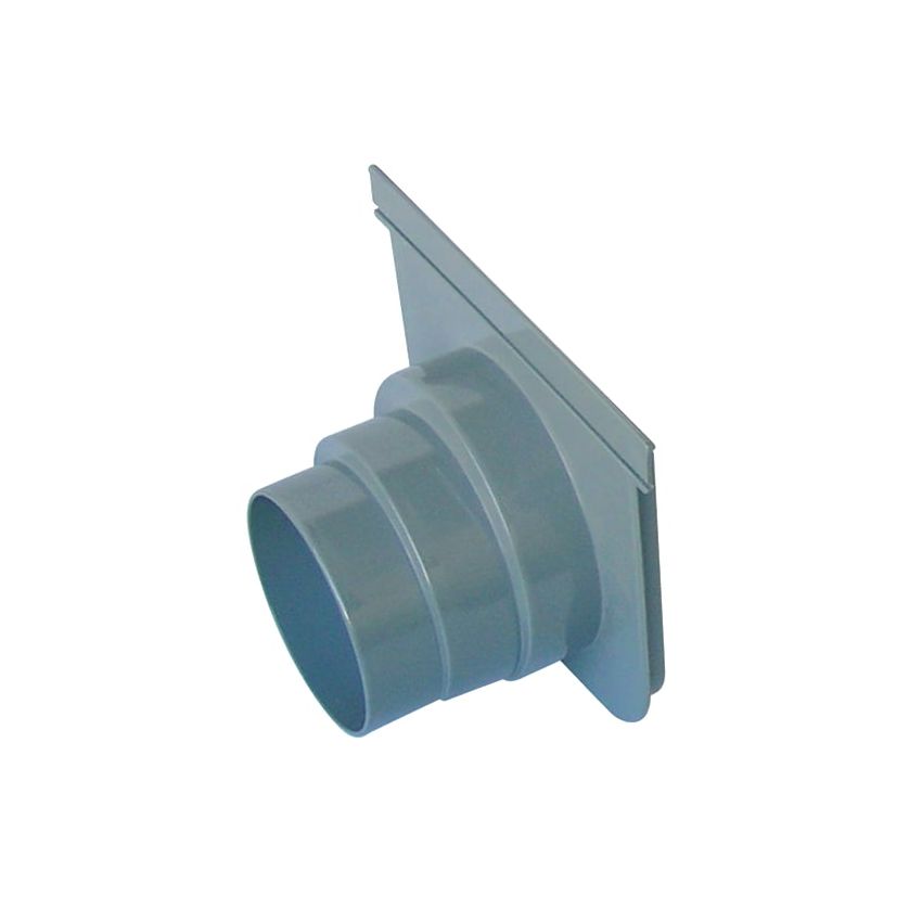 High Top PP Channel 150mm D100/110 (channel terminal) gray