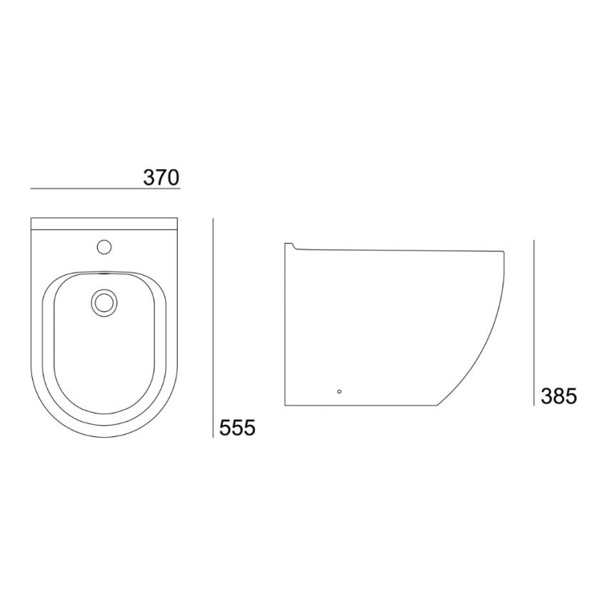Bidé Valadares Nautilus BTW - 34414002K