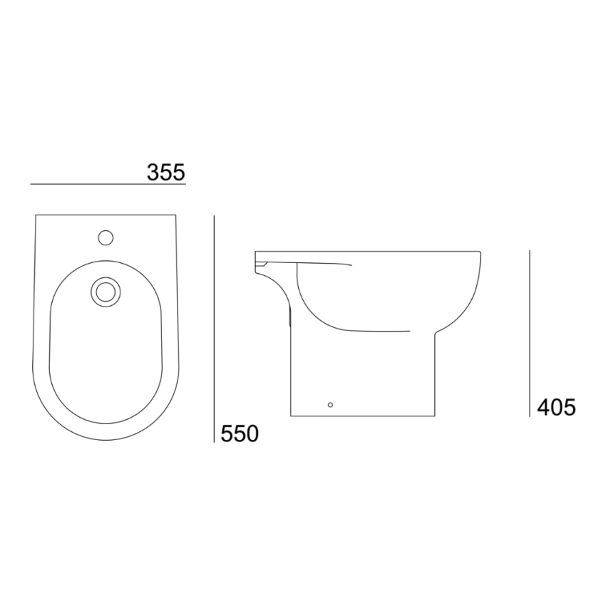 Bidé VALADARES OPUS