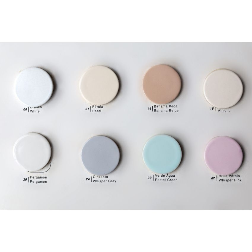 Tampa de Sanita MDF ESTORIL COR (almendra/gris/perla/rosa perla) - Perla