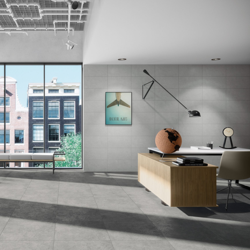 Pavimento Cerâmico 60x60 Recer Attitude Grey Natural (1ª)