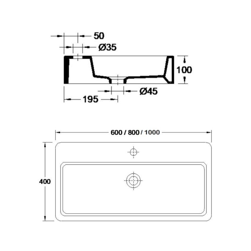 Lavatório Valadares Aviz 80 - 79721002C