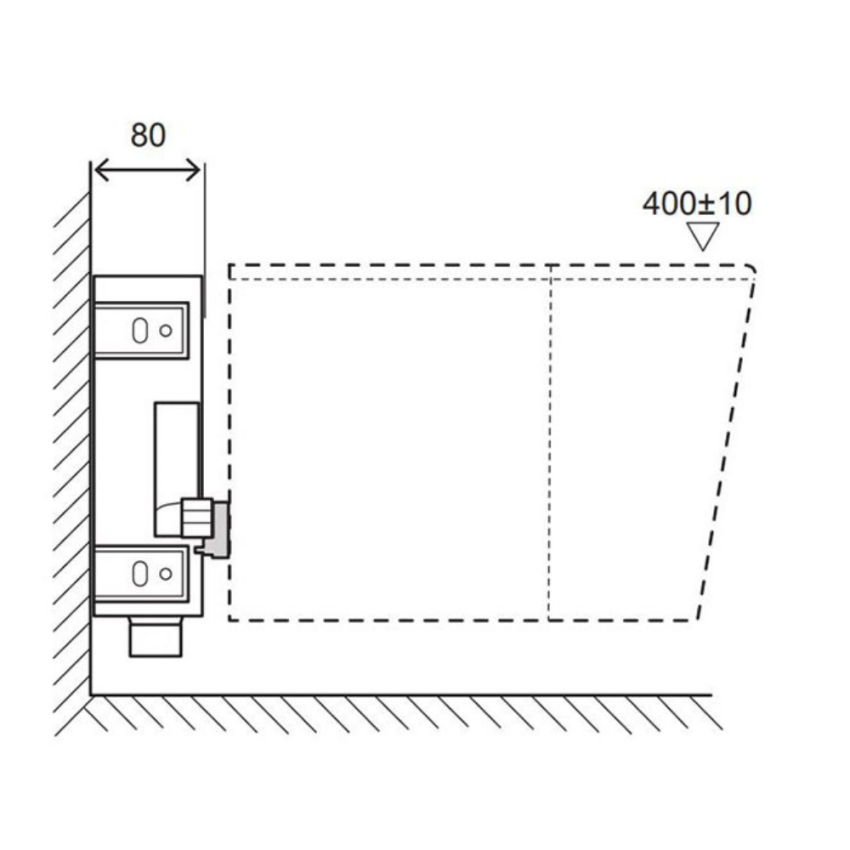 Estructura Bidé OLI SIMFLEX S/Pactores