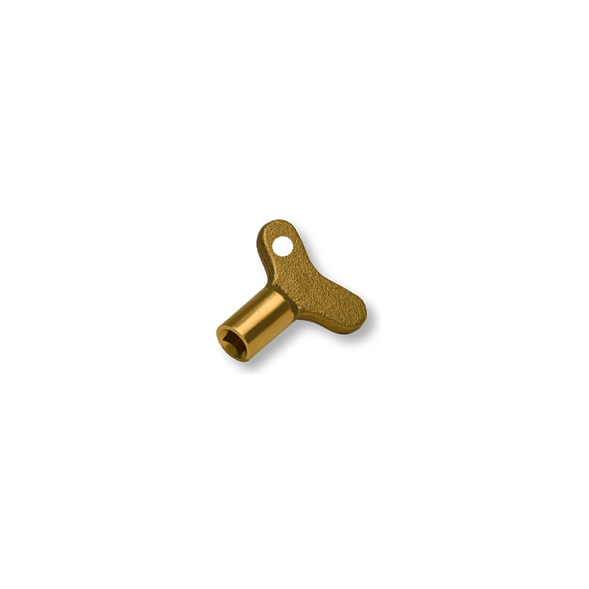 Secret Faucet Key Yellow Brass