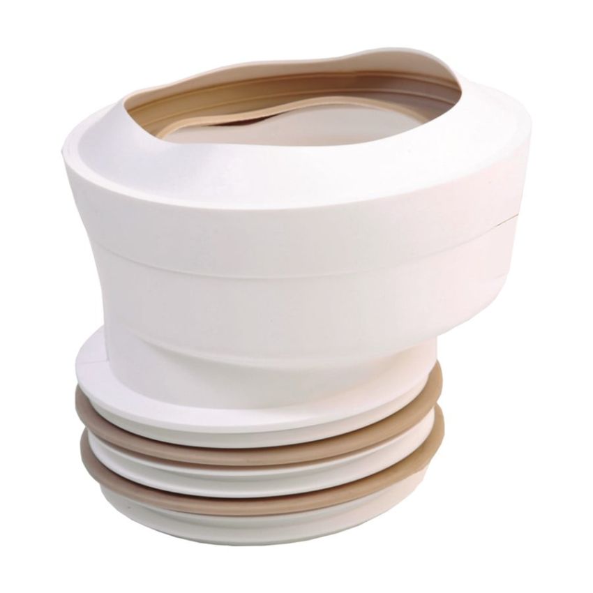 Excentric Toilet Flange 20mm MULTIKWIK 90-110