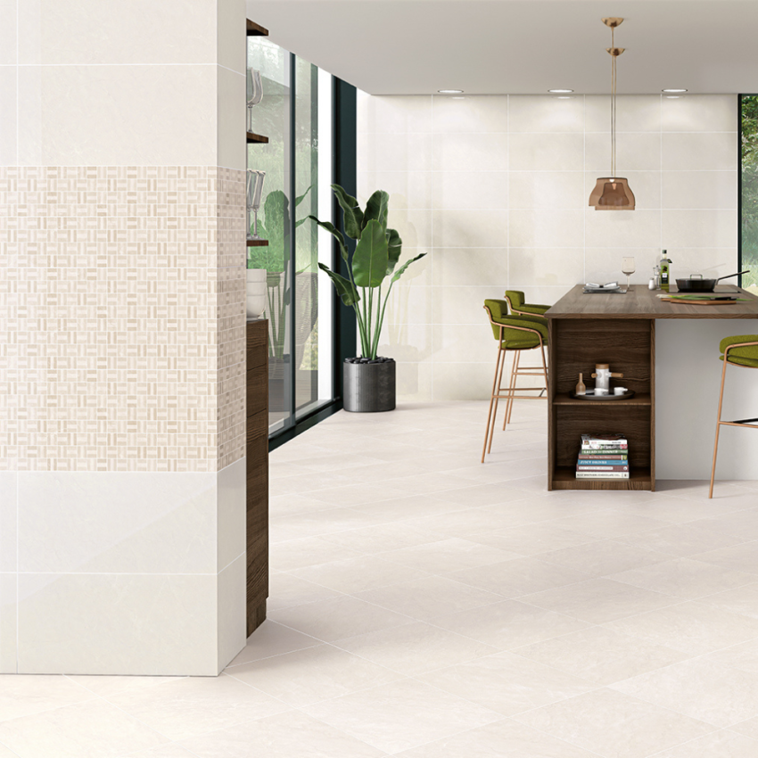 Revestimento Cerâmico 30×60 GRESCO Tresor Decor Beige Rev Brilho