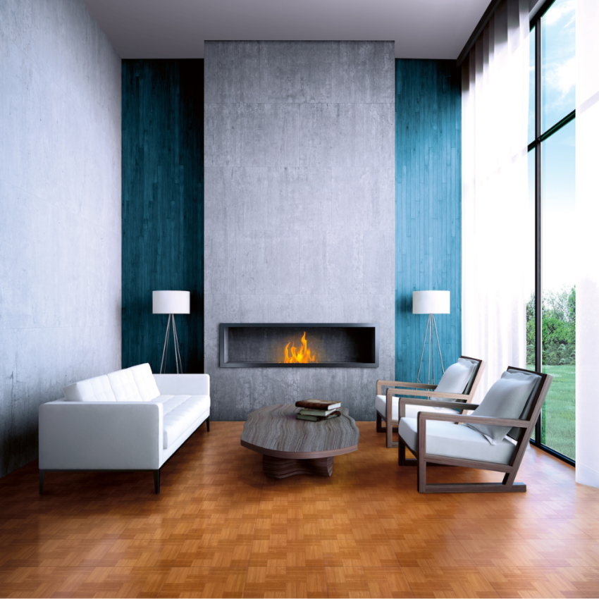 Pavimento Cerâmico 33×33 GRESCO Ligna Ornantes Brilho