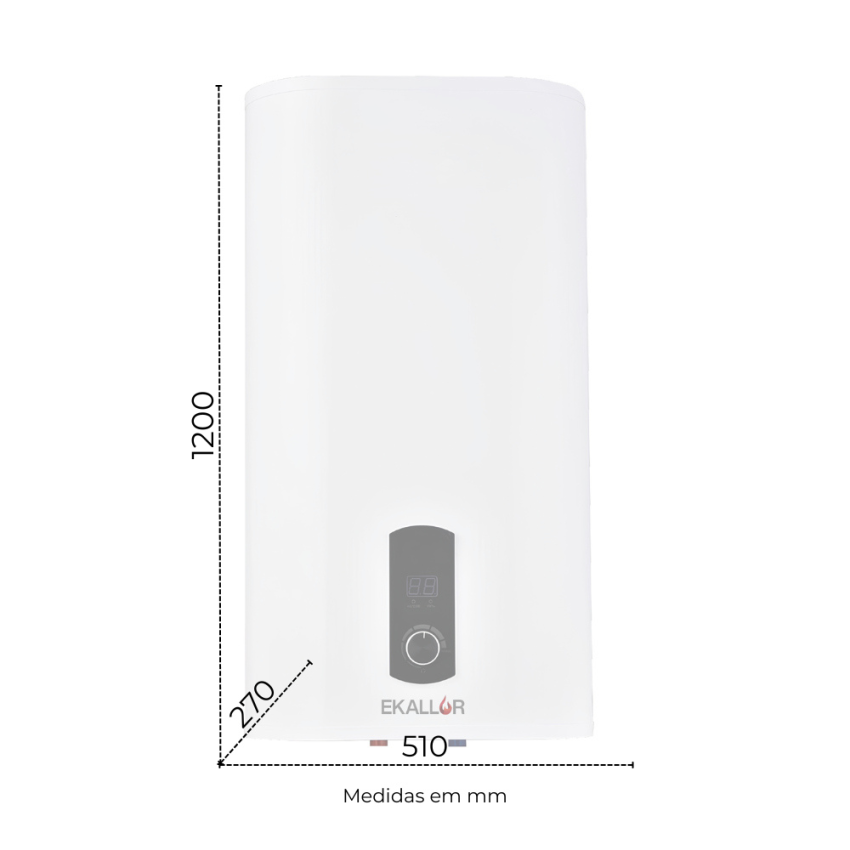 Termoacumulador 100L EKALLOR SLIM TE