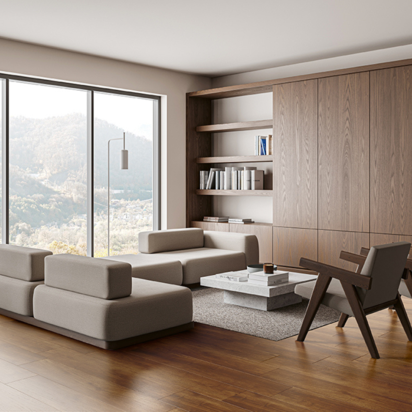 Pavimento Cerâmico 20x90R RECER Live Wallnut Tree Natural