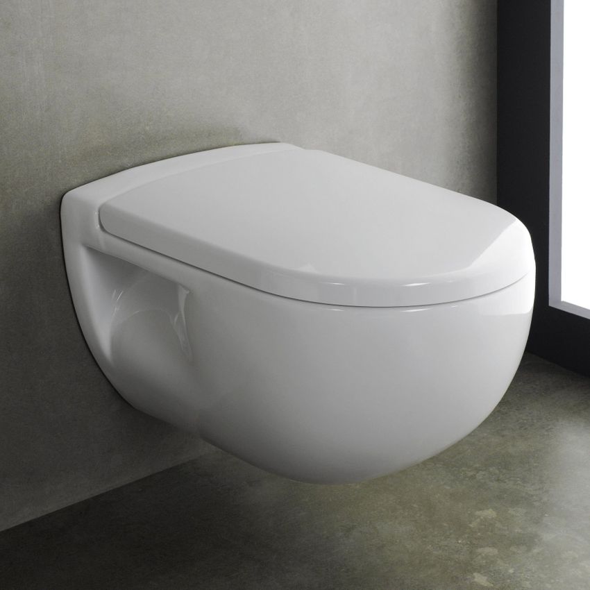 Sanitary Thermoset Seat NAUTILUS white