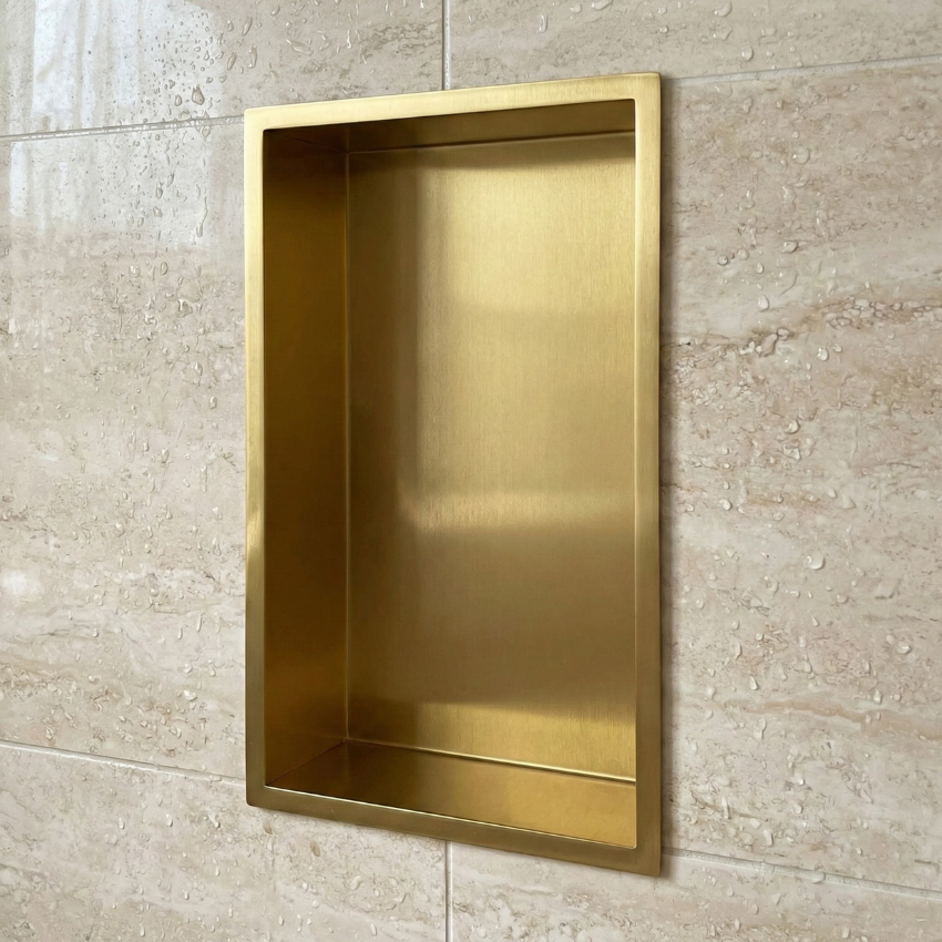 Nicho de Parede 30x60 Dourado