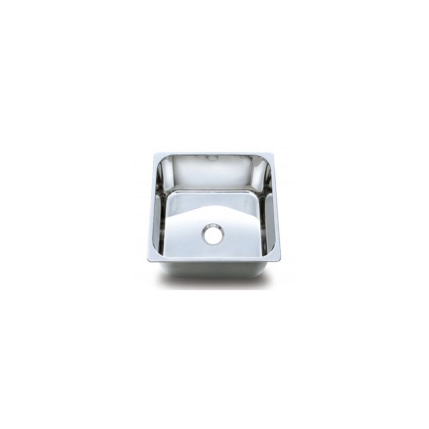 Pio Rectangular Inox - 325x295x150mm