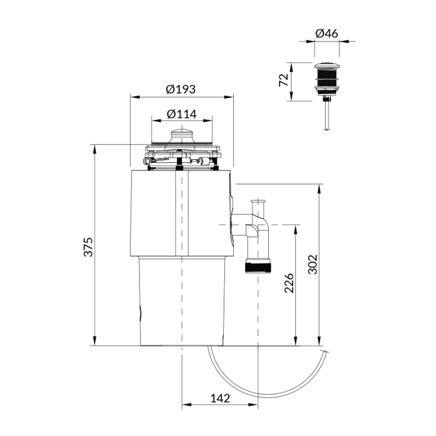 Triturador de Alimentos RODI R500