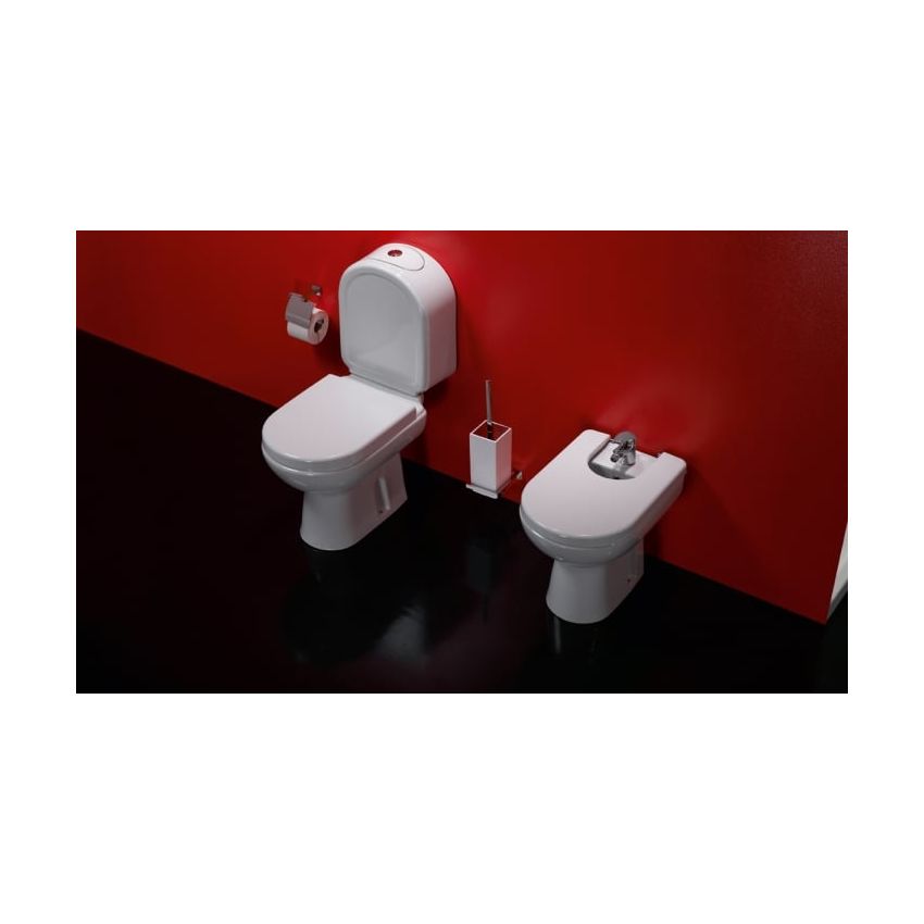 Sanitary Thermoset ALFA White Seat